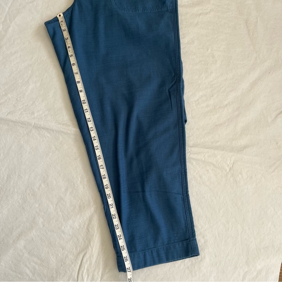 J. Crew BJ493 Cotton Camp Pants Blue NWT - Picture 7 of 10